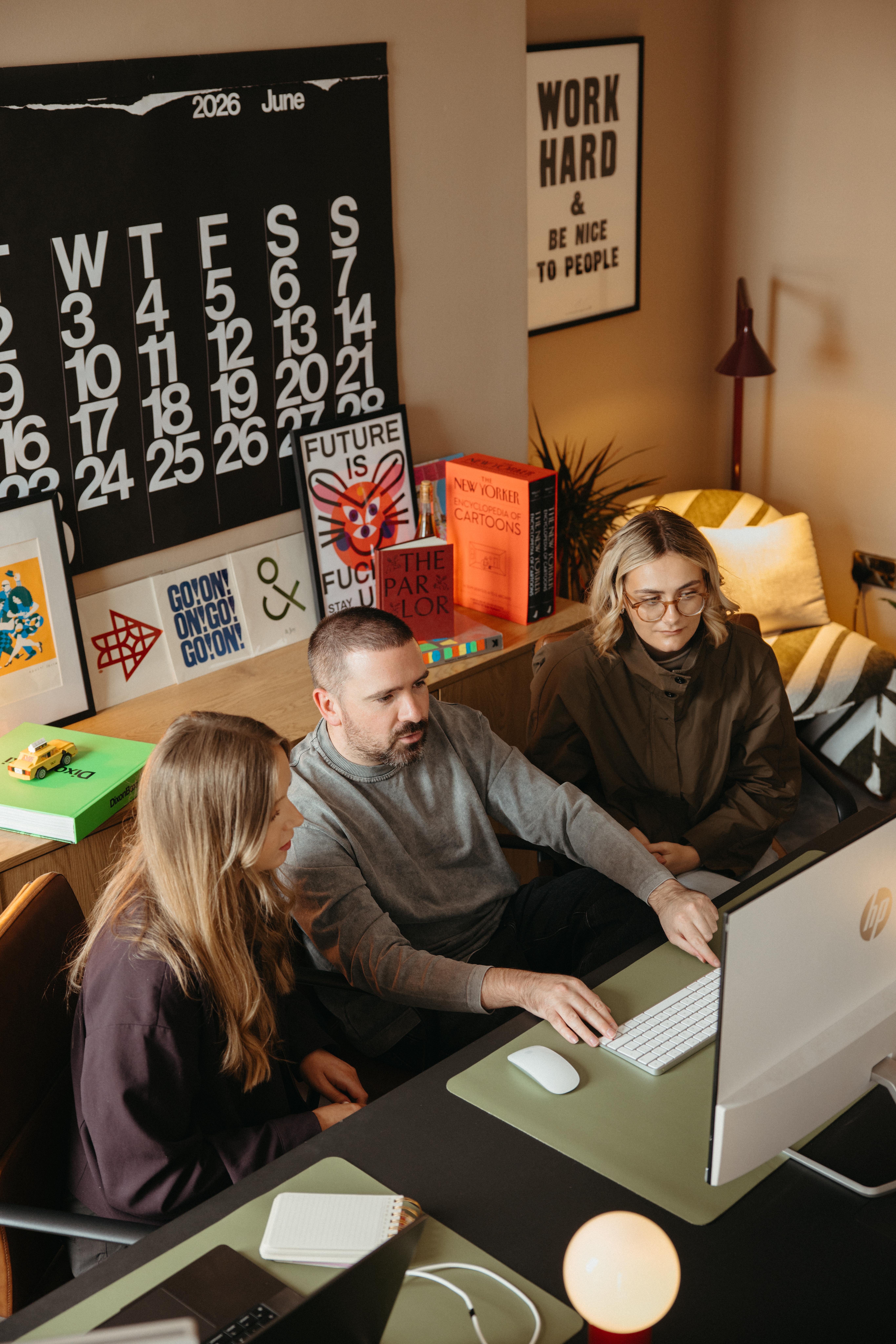 Allies team in a conference room meeting