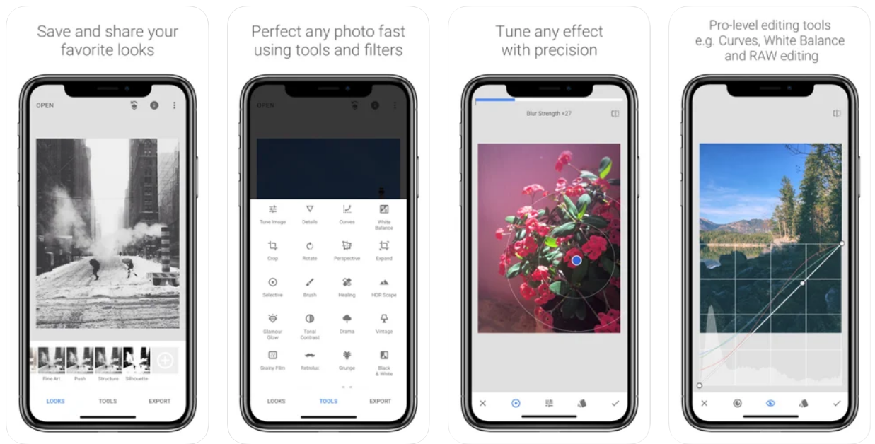 editor for instagram: snapseed