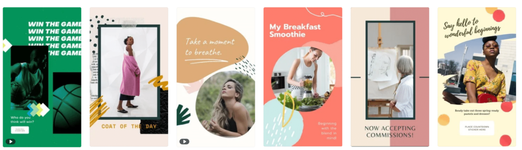 Canva presets