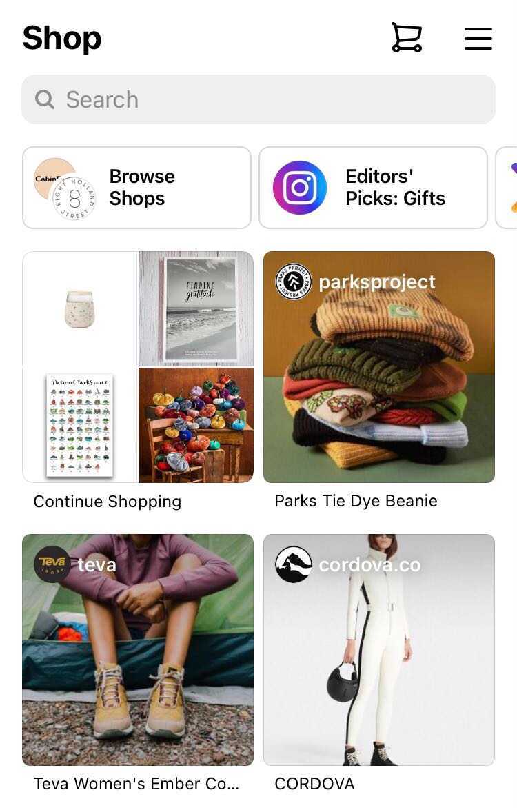 instagram hacks - shopping on the platform