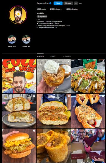 Josh Elkin instagram pictures and videos