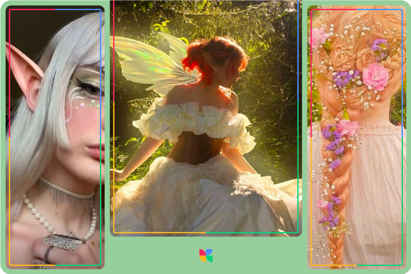 fairycore aesthetic on social media 