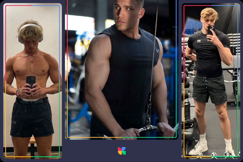 aesthetic of a gym boy