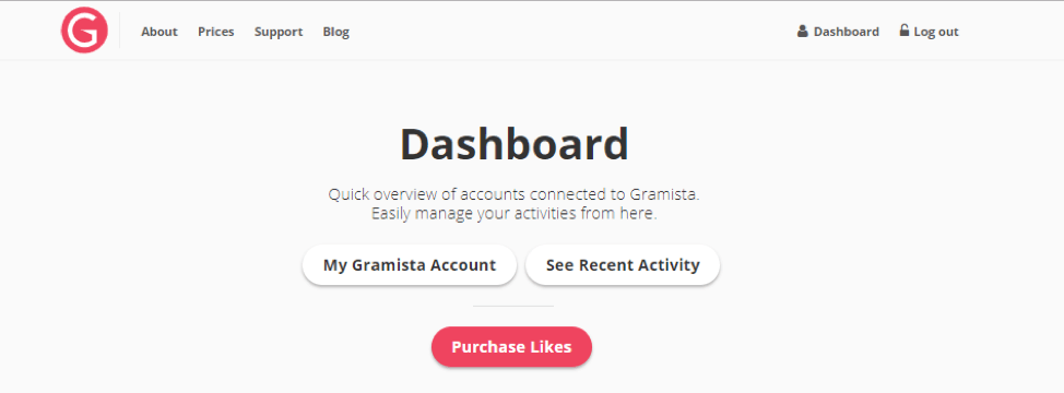 Gramista Dashboard