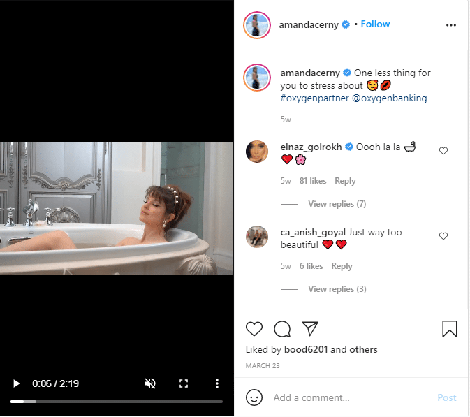 sponsored video on instagram