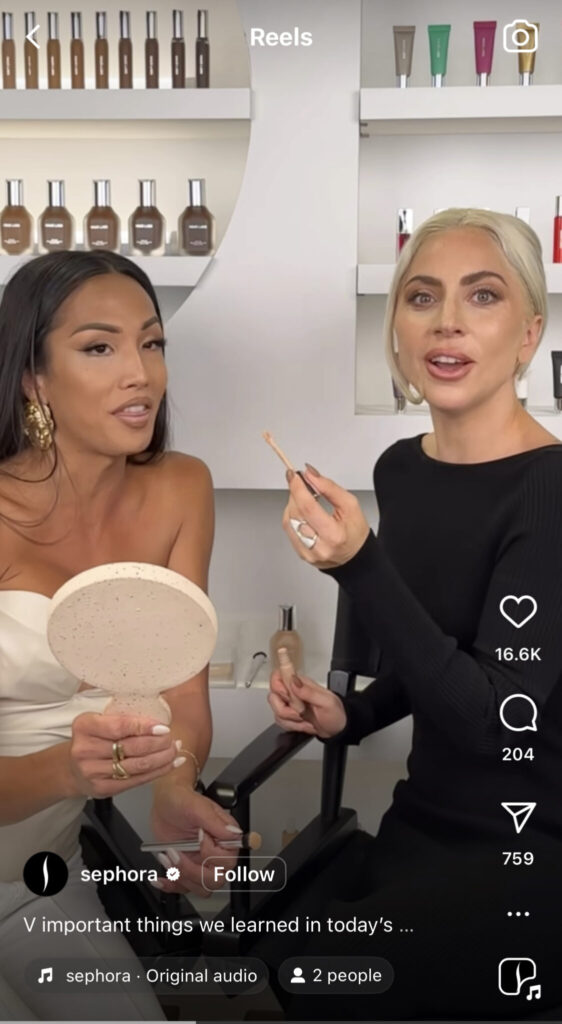 IG Reel by Sephora