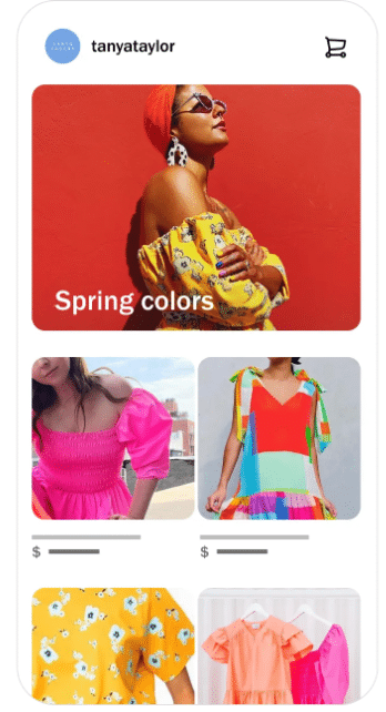 Instagram shop 