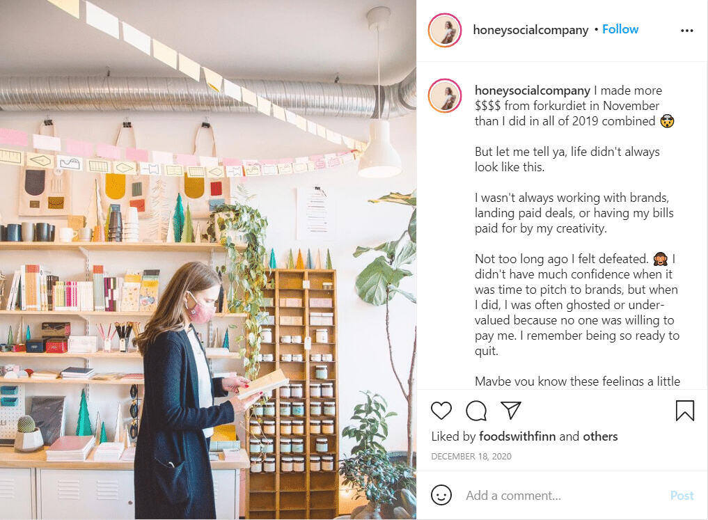 instagram specialist managing instagram account
