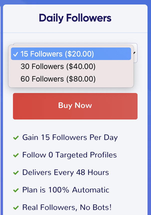 mr. insta daily followers plan