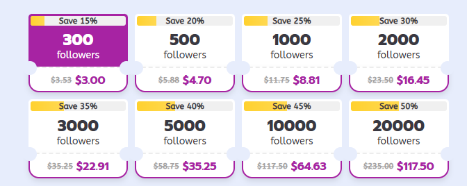 mr. insta pricing
