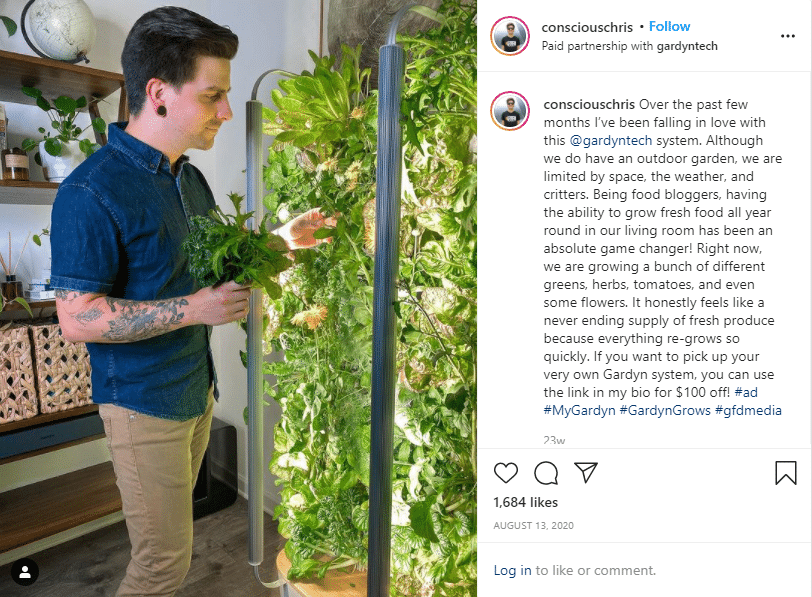 micro influencer consciouschris introduction post