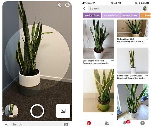 Pinterest Lens