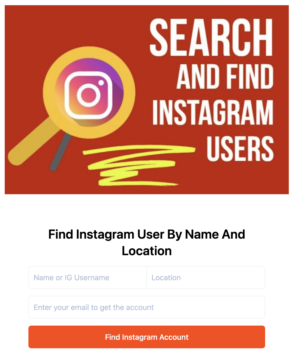 influencers club find & search instagram users photo