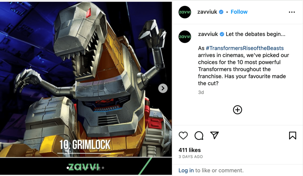 how to write engaging caption example by zavviuk on instagram