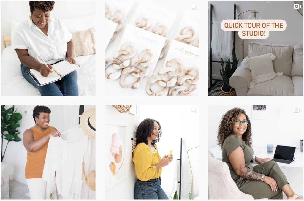 clean and crisp instagram images examples