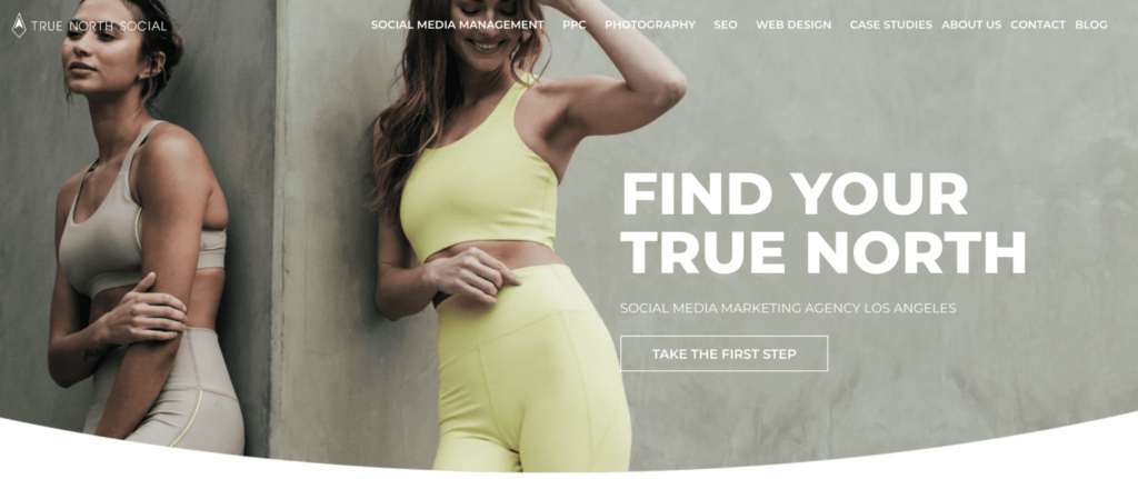 True North Social homepage