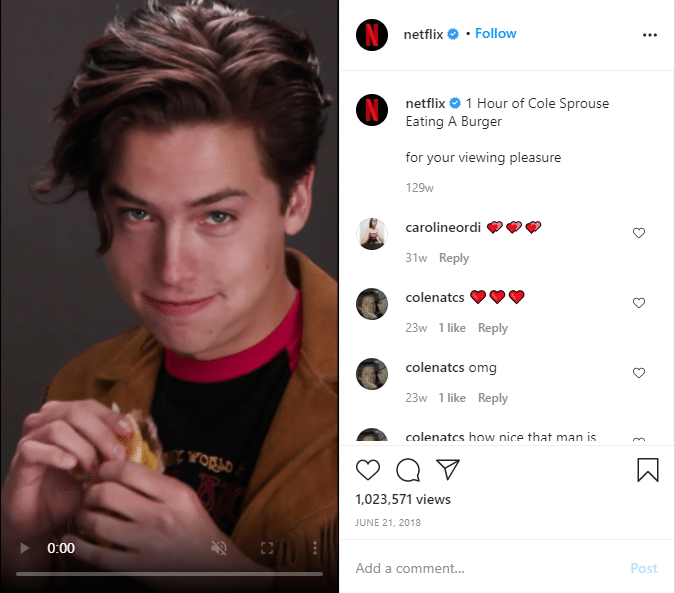 igtv colab about netflix