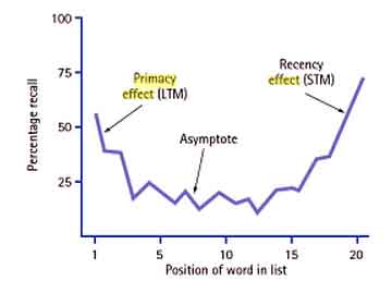Serial Positioning effect