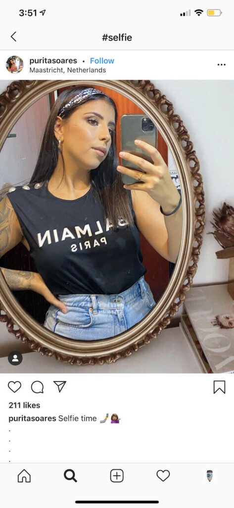instagram caption for selfie in the mirror 
