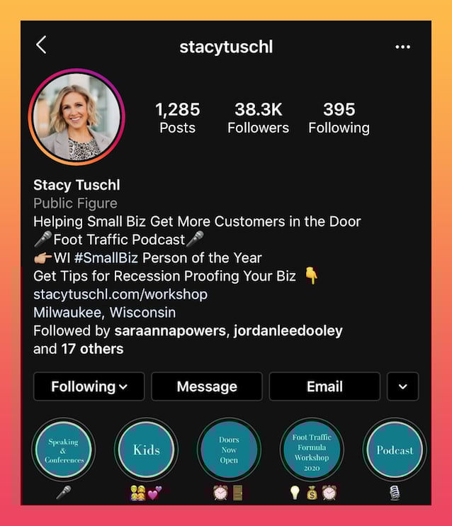 good Instagram bios for business