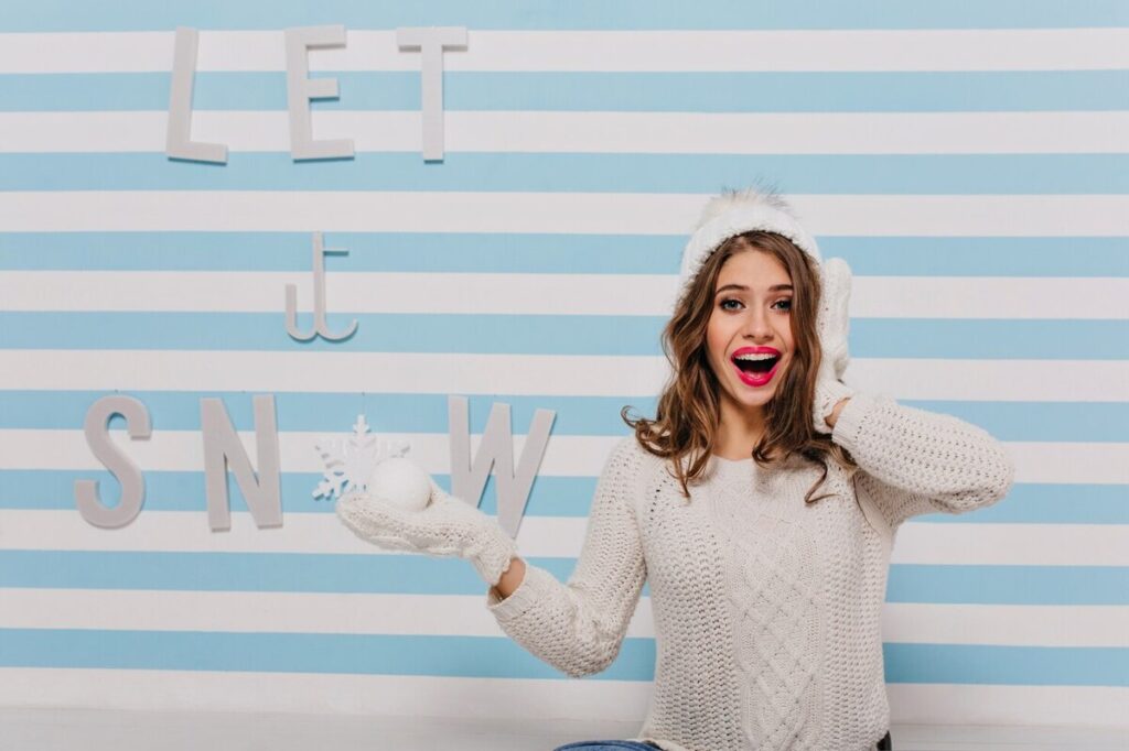 Funny and playful celebration about holidays