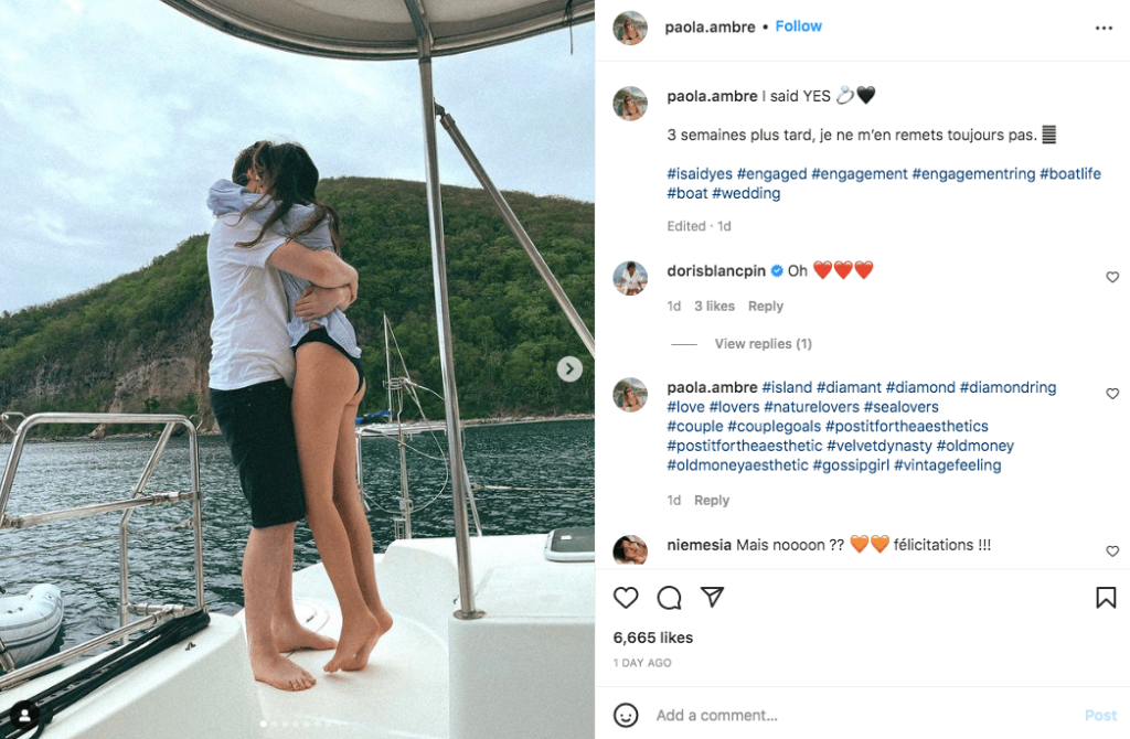 instagram engagement photo with caption