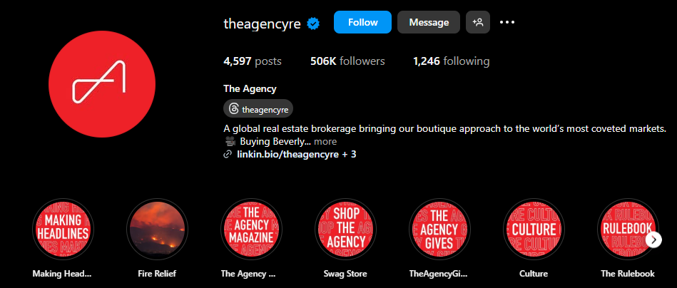 The Agency highlights
