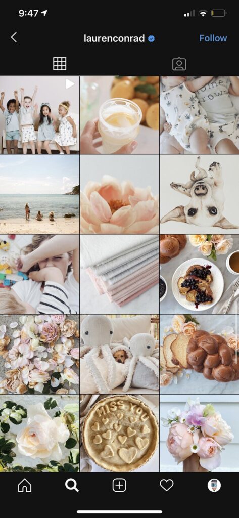 romantic instagram theme 