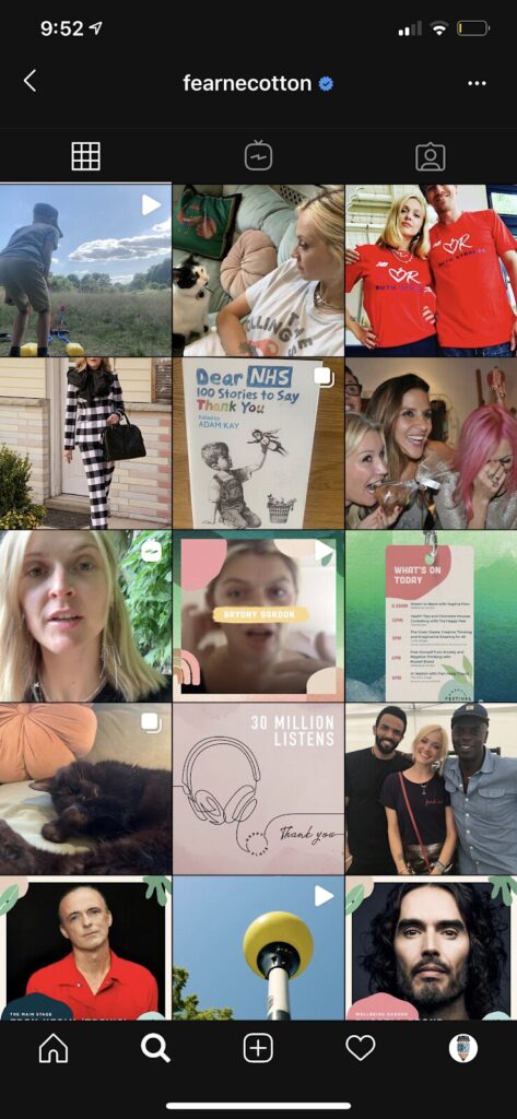 no filter instagram theme