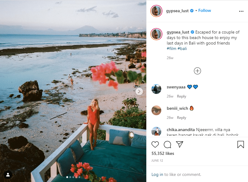 photograpghy influencer Lauren Bullen