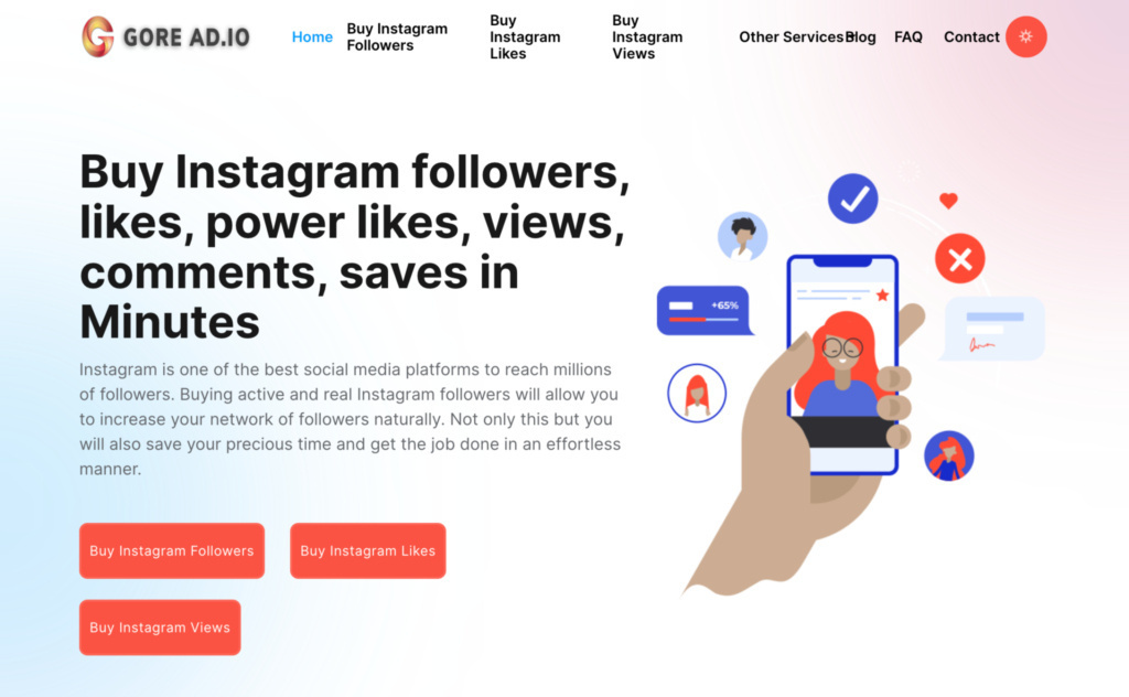 goread.io homepage