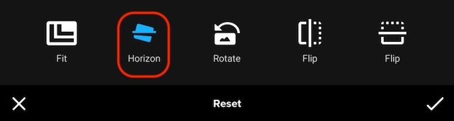 GoPro settings showcased for lens mode