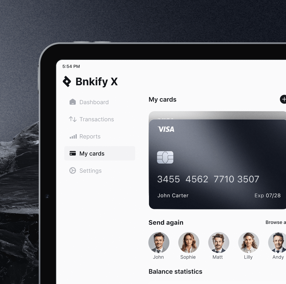 Bnkify X Project - Portfolix X Webflow Template
