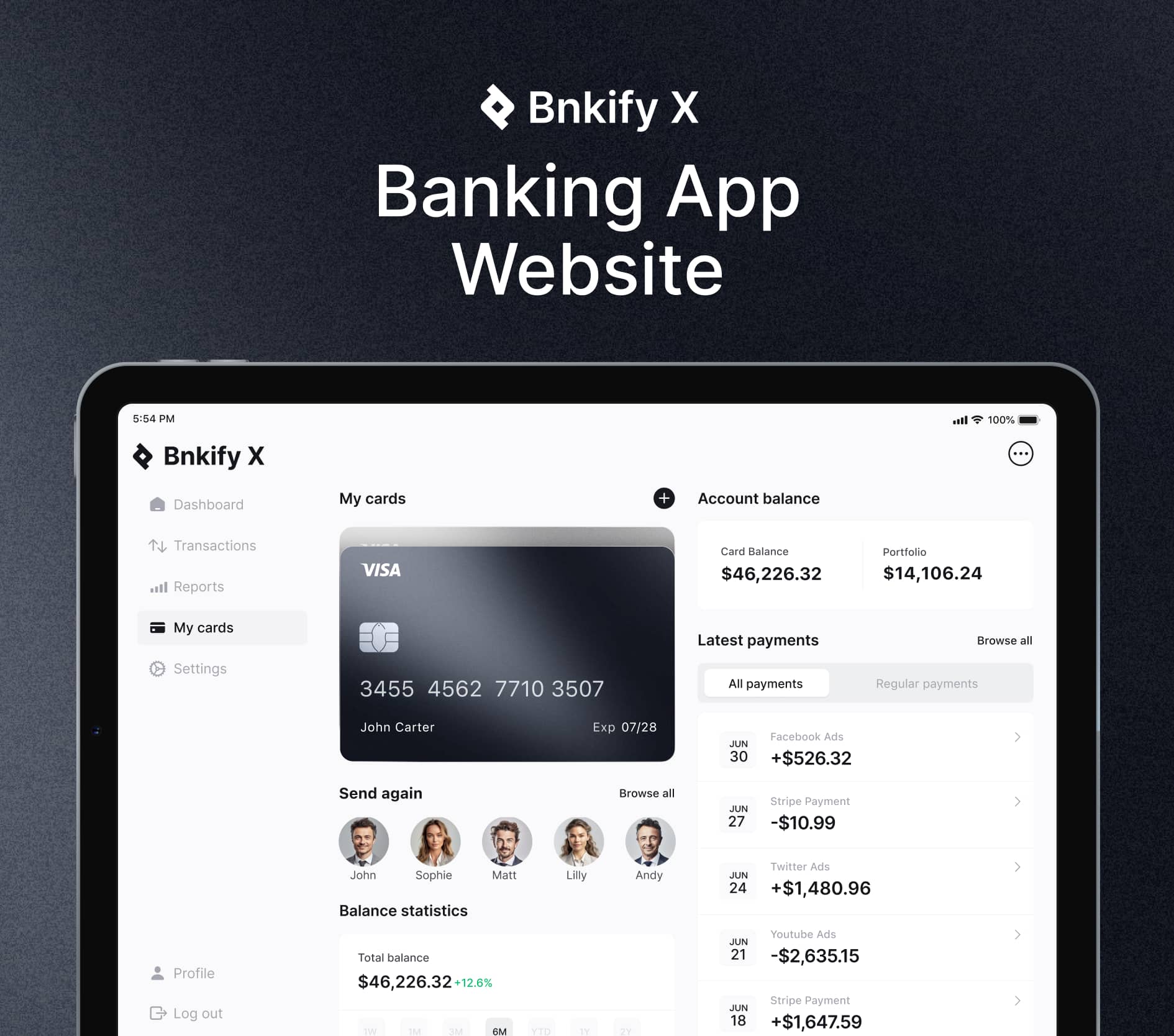 Bnkify X