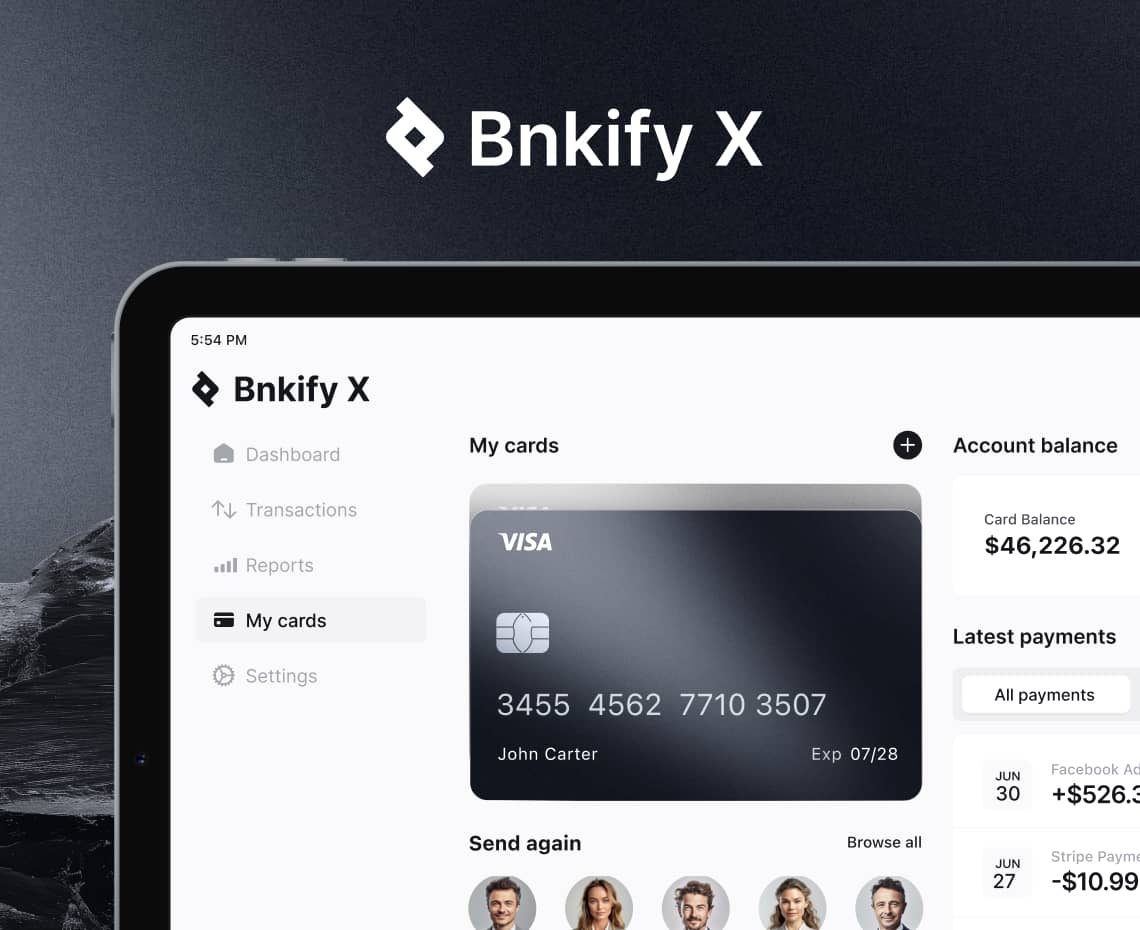 Bnkify X