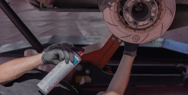 Employee checking the breaks