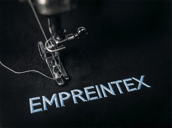 Broderie personnalisé logo Empreintex