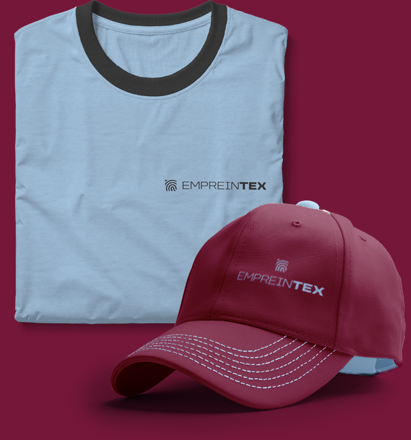 T-shirt et casquette personnalisé avec impression ou broderie textile logo empreintex