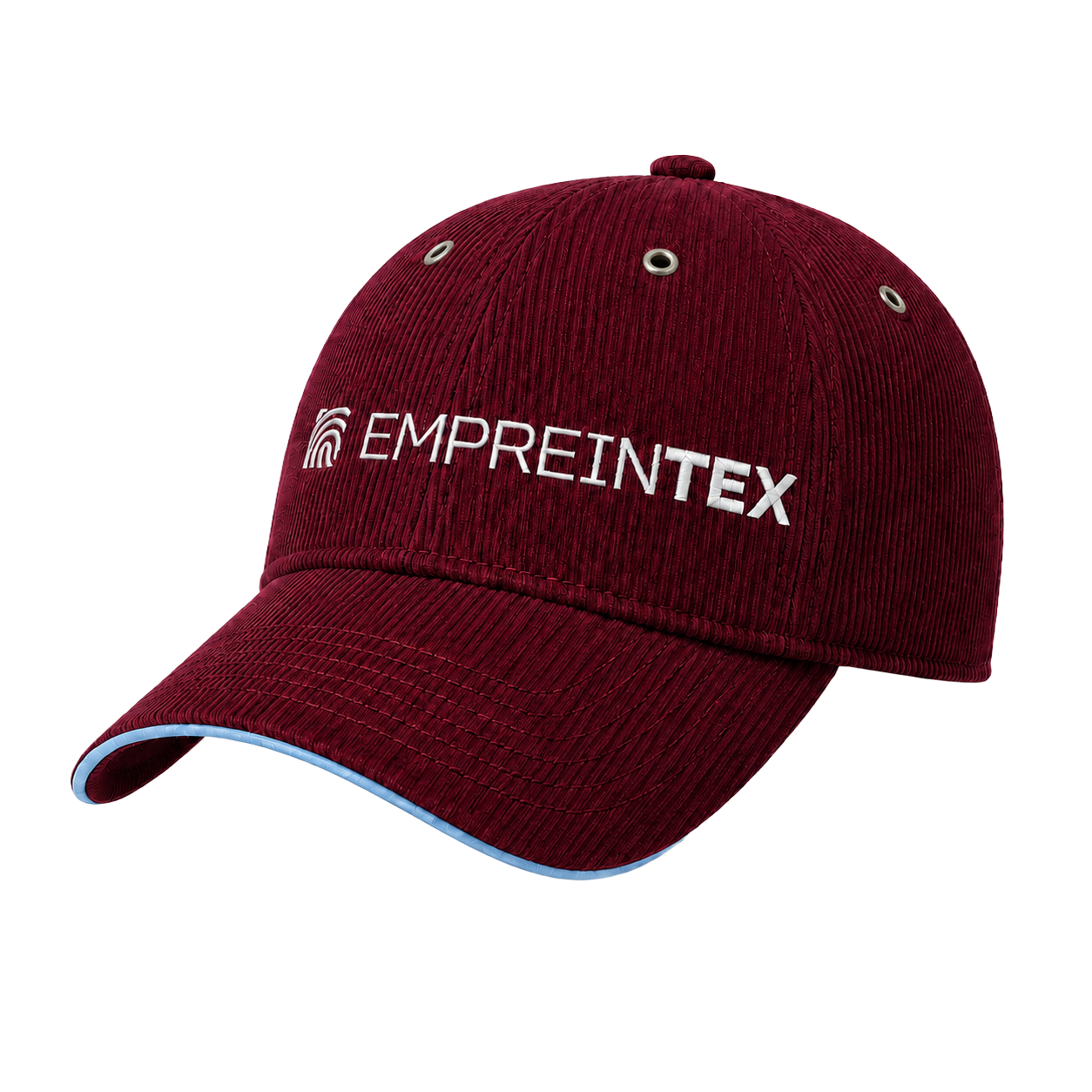 Casquette personnalisée sur mesure avec logo brodé et fermeture réglable