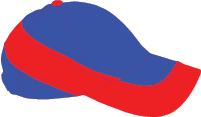 Casquette personnalisée avec bandeau coloré autour de la calotte
