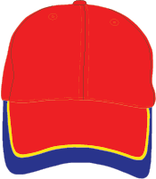 Casquette personnalisée avec double visière contrastée
