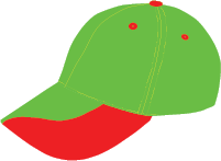 Casquette personnalisée avec dessous de visière contrasté