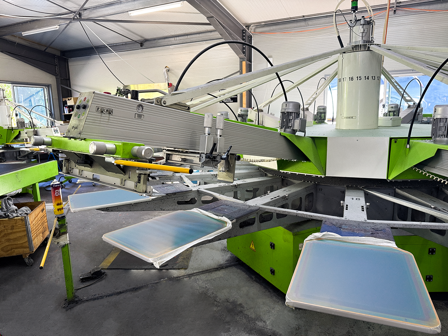 Ligne automatique de sérigraphie Empreintex