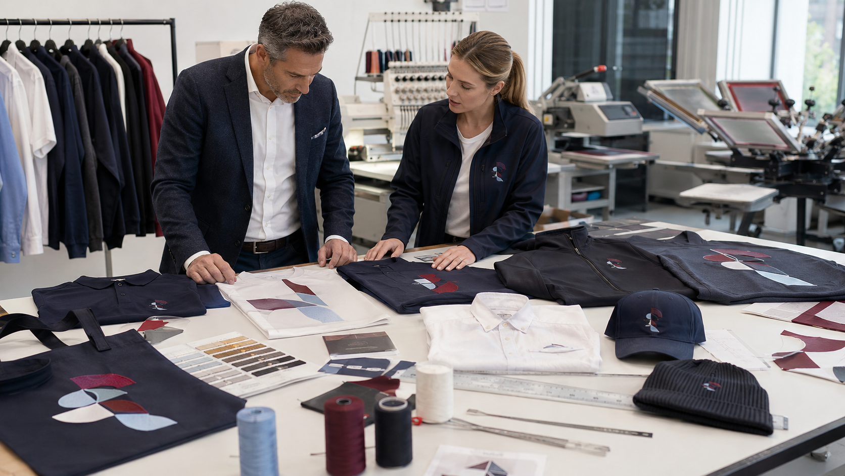 Vêtement personnalisé en Suisse : comment choisir le bon textile et le bon marquage ?
