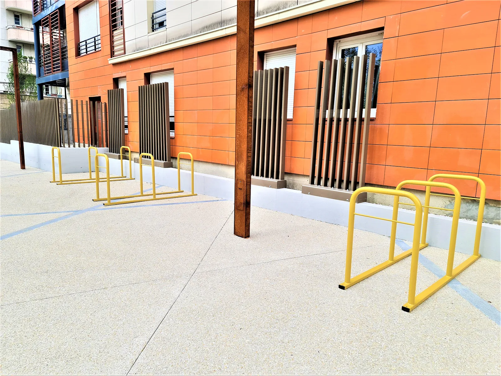 rack a velo pratique pour collectivités