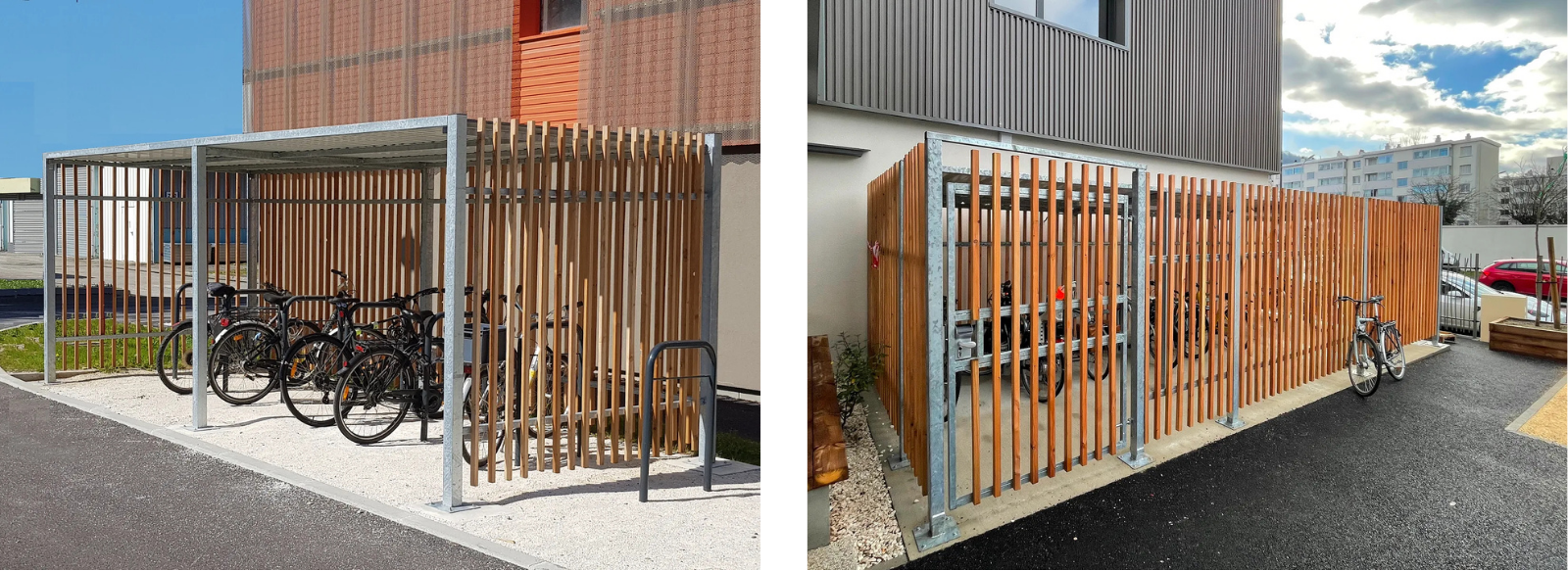 Rangement extérieur pour vélo