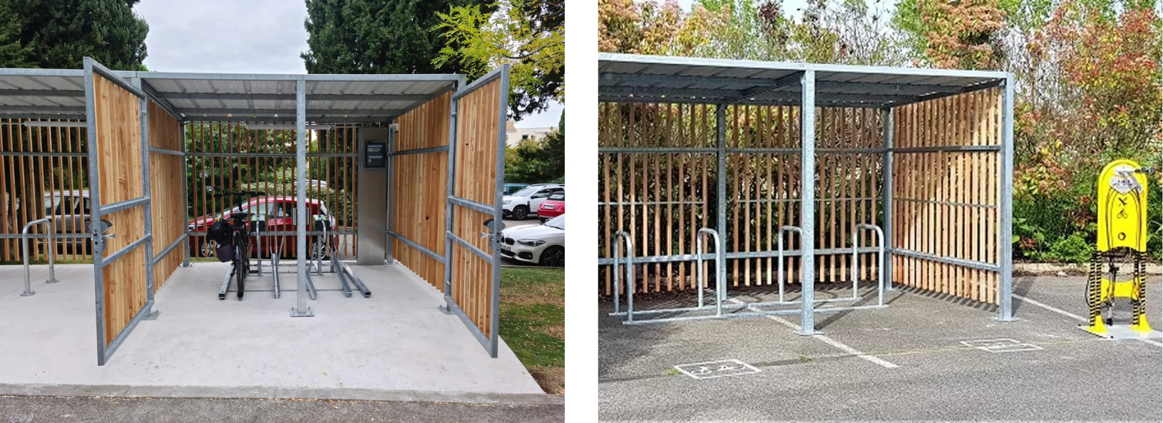 abri velo metallique est avantageux car robuste