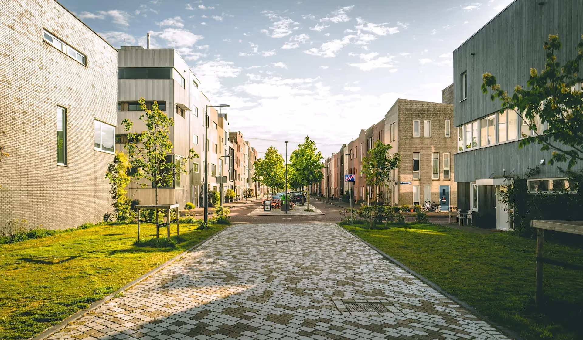 Neubaugebiet in Steigereiland-Zuid in Amsterdam, Niederlande