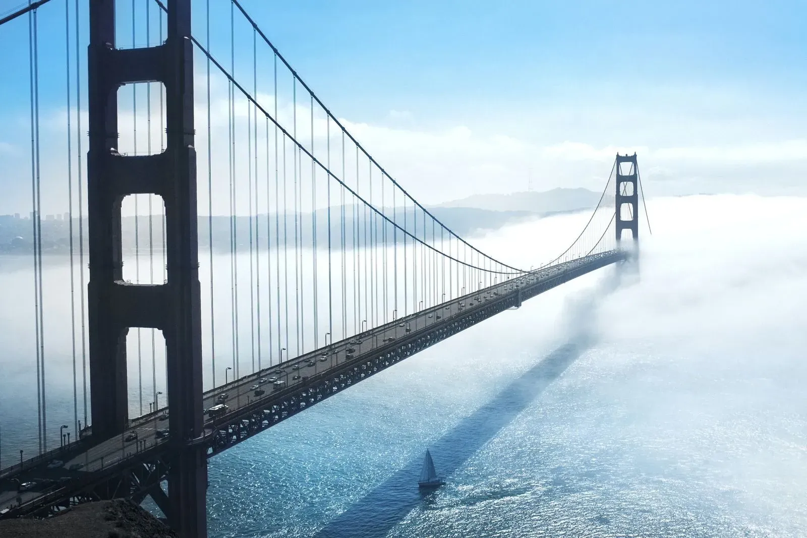 Bild der Golden Gate Bridge in San Francisco