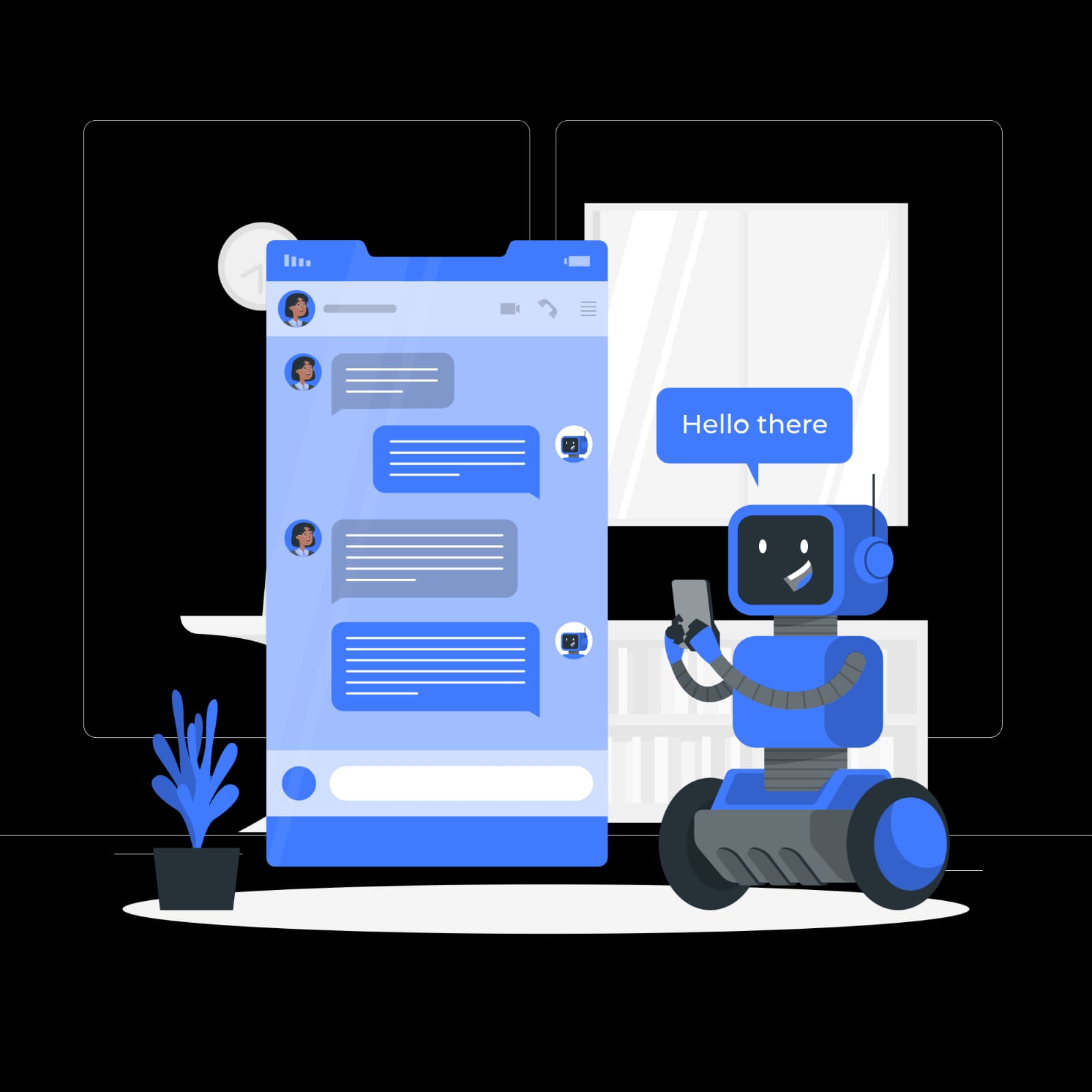 Chatbot Illustration